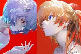 《EVA》真人版：初号机变呆萌少年，简易cos演绎经典片段图片