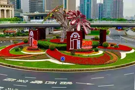 庆祝建党百年！7处主题景点、8条市级景观花道、5万㎡花坛扮靓浦东图片