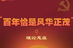 宣讲家图解：“百年恰是风华正茂”的理论意蕴图片