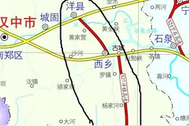 汉中迎来洋镇高速公路图片