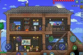 《泰拉瑞亚手游》传送水晶，看起来很方便，但是隔离工作又难做图片