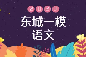 2020北京「东城高三一模」语文 试卷及答案图片