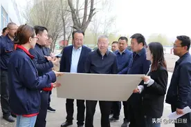 武威市市长周伟在古浪工业园区调研督导图片