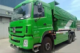 河南省首台纯电动重型工程车在中国一拖下线并交付使用图片