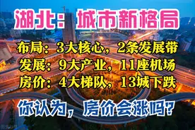 湖北：1个都市圈，2大副中心，9大产业，11座机场，13城房价下跌图片