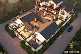 回农村花500万建一栋中式别墅，这位70后是一种怎样的情怀图片