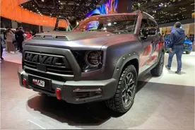 哈弗大狗哮天犬版上市，四驱+2把锁，新增黄、蓝、青三种潮流色图片