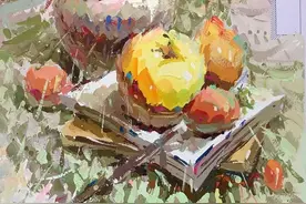 21届安徽美术二模高分卷出炉，这个画面，全美术生的梦想图片