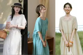 夏日出游，轻盈舒适的棉麻穿搭，演绎漫不经心的时髦图片