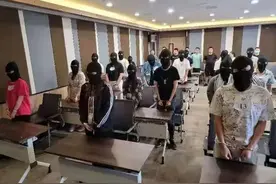 长春市公安局朝阳分局重拳出击捣毁“企业信用评定骗局”百余人诈骗团伙图片