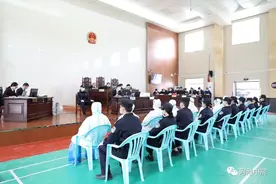 广西南丹：涉案金额高达8亿余元，14名被告人虚开发票出庭受审图片