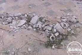 南昌：居民每天进出都提心吊胆，水泥墙皮总是突然从天而降图片