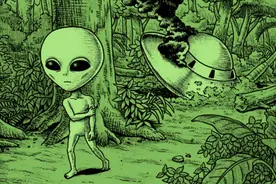 霍金预言“外星人”的真实存在，要警惕外星人？外星人真的存在？图片
