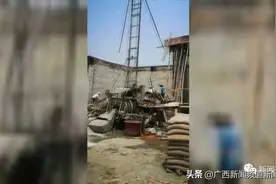 为赶进度，宾阳一在建楼房坍塌，有人被困图片