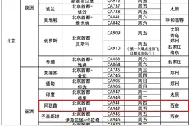 国航将在7月份执飞北京—迪拜航线，航班计划以销售系统为准图片