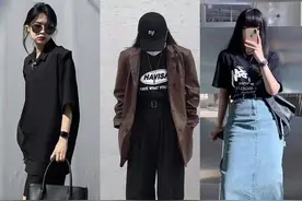 谁说女人只能穿甜美风！酷帅穿搭太飒爽，时尚和气场值都满分图片