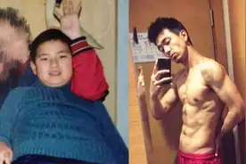 曾经的胖子李现，自律到令人心疼！跟着现男友实现腹肌自由图片
