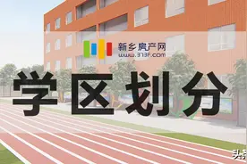 官宣！新乡市高新区2021年小学学区划分发布图片