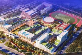 滕州城东片区最大规模的中小学即将诞生，原鲁化技校图片
