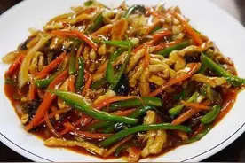 美味本帮菜“鱼香肉丝”图片