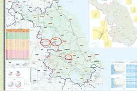 江苏省县县通铁路完成情况（2021版）图片