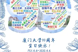 九十九周年生日之际！厦门大学发布100周年校庆公告图片