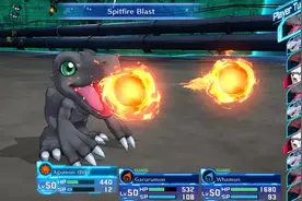 一款以“数码宝贝”为题材的怪物收集养成RPG游戏图片