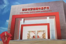西安市总工会领导调研劳模精神展示馆图片