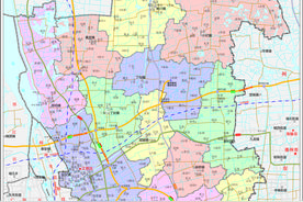 江都地图赏析 江苏省扬州市江都区图片