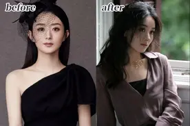 杨幂的“法式仙女烫”火了！​洋气又巨显脸小，你一定要试试图片