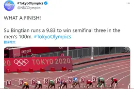 苏炳添“神迹”赢得世界尊重，国外网民惊呼：他会被记住很久图片