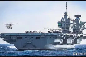 原来是路过？英国航母跑了，已进入菲律宾海，小名叫“约翰怂”图片