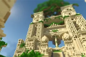 我的世界：都市全部“沦陷”，玩家用蛋来召唤村民，开启重建之路图片