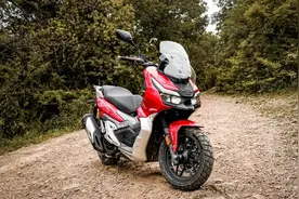 大阳ADV150胖虎试驾：真正的跨界踏板，兼顾城市越野可玩性极高图片