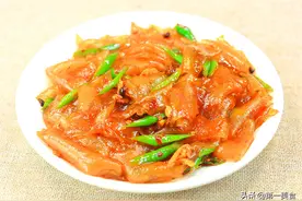 饭馆的炒粉皮为啥好吃又劲道？原来这一步很关键，很多人都不知道图片