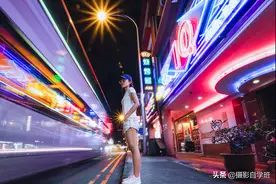 手机摄影想拍好夜景照片，有2个开关别调错，三脚架是另1重点图片