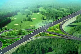 河南正在建设一条新高速，投资133亿，连通安阳和罗山图片