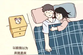 跟女友同居后，才发现她的“秘密”？男生：太“刺激”了（漫画）图片