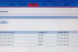 中兴6812路由器端口映射配置图片