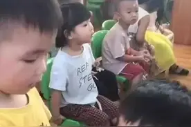 幼儿园​“超萌辈分差”走红，舅舅和外甥同班，独享小长辈待遇图片