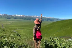 邂逅美丽的那拉提图片