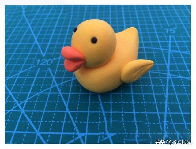 手工：超萌可爱的小鸭子，简单几步就能完成，还可以漂浮起来哟