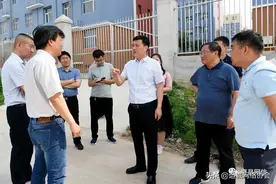 夏县县长王云调研第二季度重点工程项目建设情况图片