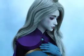 火遍全网！艾莎公主的3D建模竟然是这个样子！效果也太惊人了吧图片