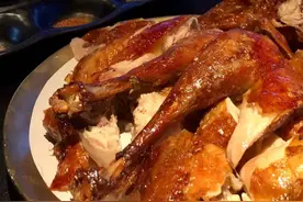 美食最好吃的做法脆皮烤鸭，好吃到飞起来图片