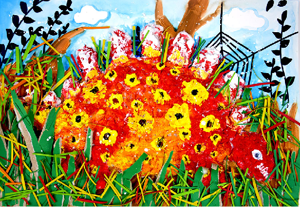 创意少儿美术教程丨创意儿童画/亲子diy/创意手工:恐龙世界