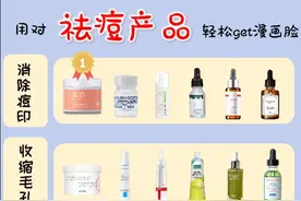 痘痘肌必24款热门祛痘祛痘印产品真实测评图片