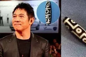 李连杰脖子上那串天珠为何物？为何能从2000万，涨到如今的1亿？图片