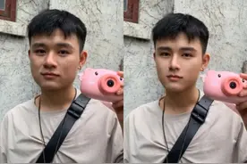 小哥亲身揭秘“网红帅哥”P图套路，再也不敢相信网上的帅照了图片