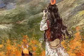 少女的秋，插画师 aeppol图片